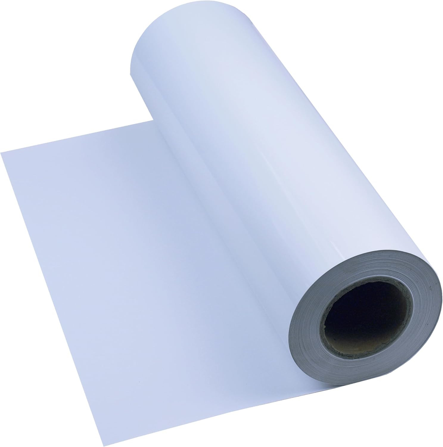 24″ X 1200″ (100 Ft) Printable Matte White Vinyl Sticker Paper Roll | Waterproof