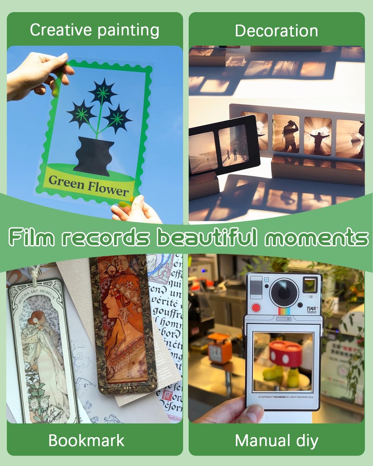 Transparency Film for Inkjet Printers 30 Sheets Paper Clear