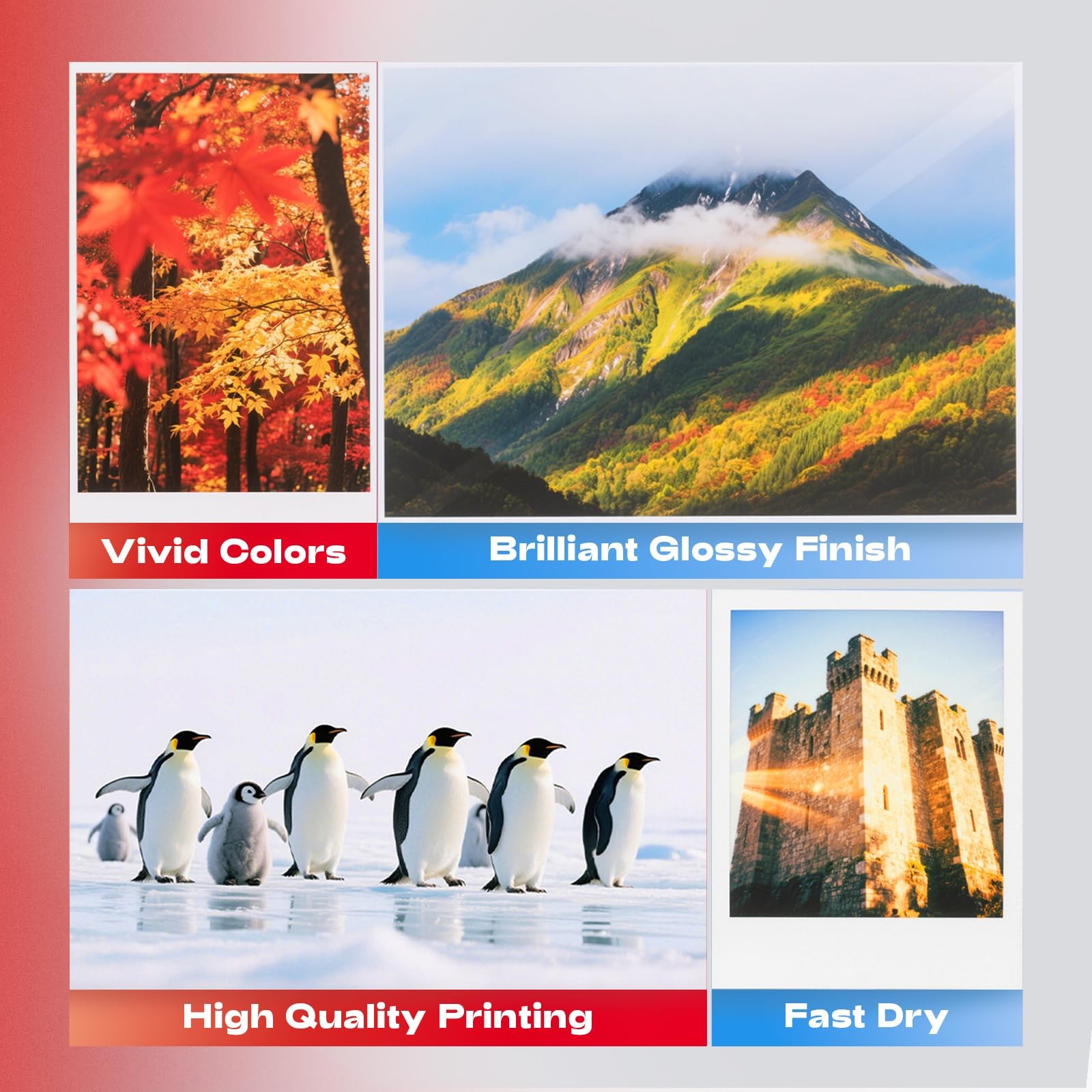 220 Sheets Photo Paper Glossy Inkjet 8.5×11 44lb 160Gsm A4 Letter Size Suitab…