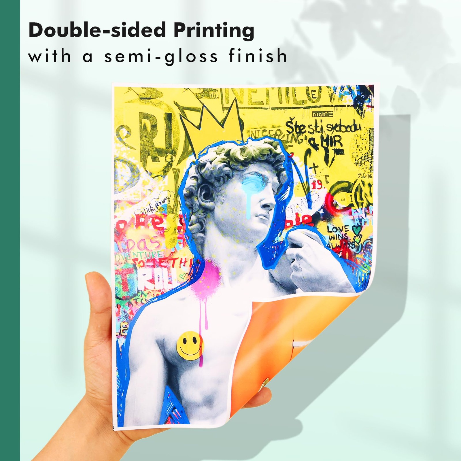 100 Sheets 8.5×11 Inch Koala Double Sided SemiGloss Photo Paper 48LB Inkjet