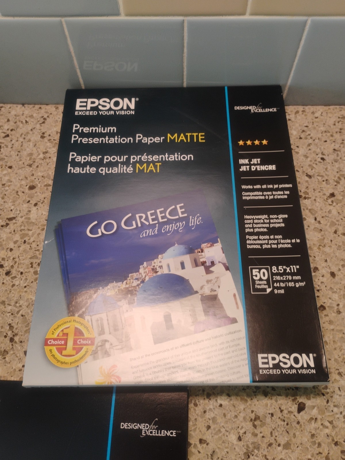 Epson Large Lot Of Photo Paper 8.5 X 11.5 FREE Shipping