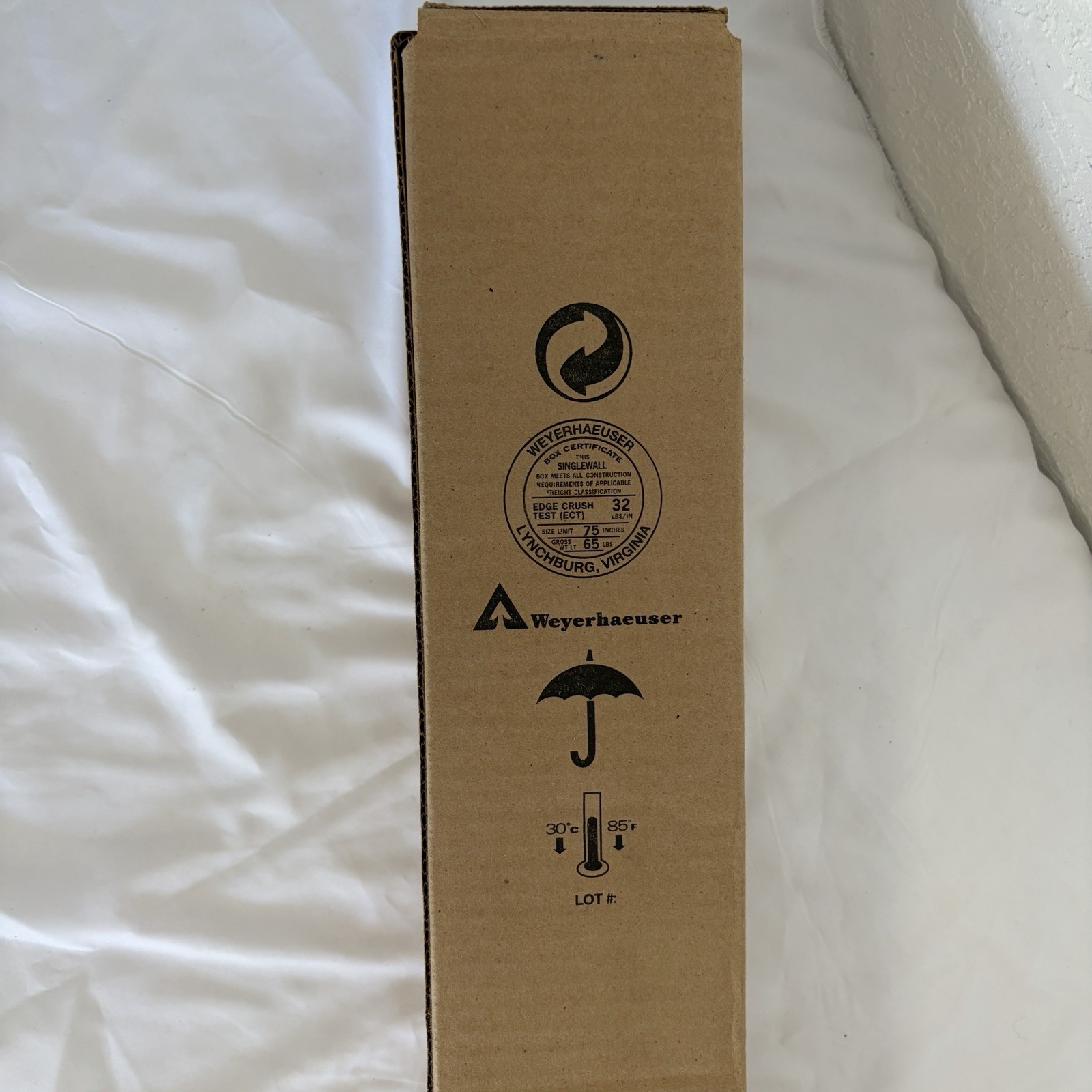 HP Bright White Inkjet Paper C1860A 24in x 150ft made in Austria, office, print
