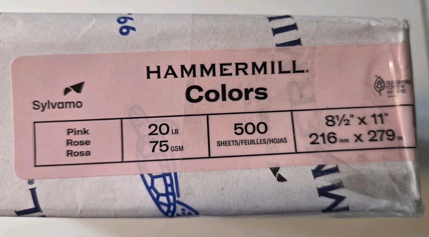 Hammermill 8.5 x 11 Print Paper – Pink Rose (1-Ream) New
