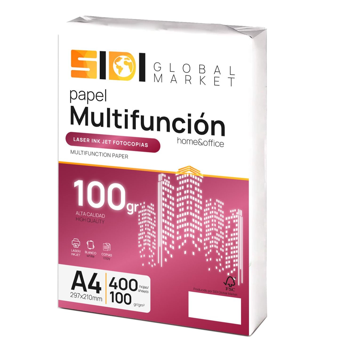 A4 Paper, 100g, Printer Paper A4, Pack for School, Work or Home Used…