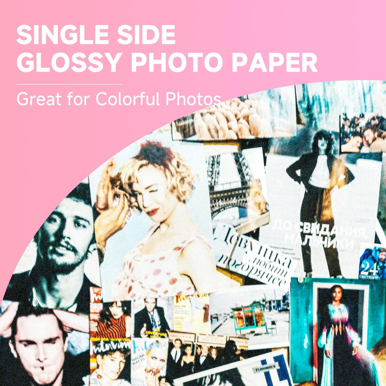 Glossy Inkjet Photo Paper 13×19 Inch 48lb 180gsm Professional 100 Sheets