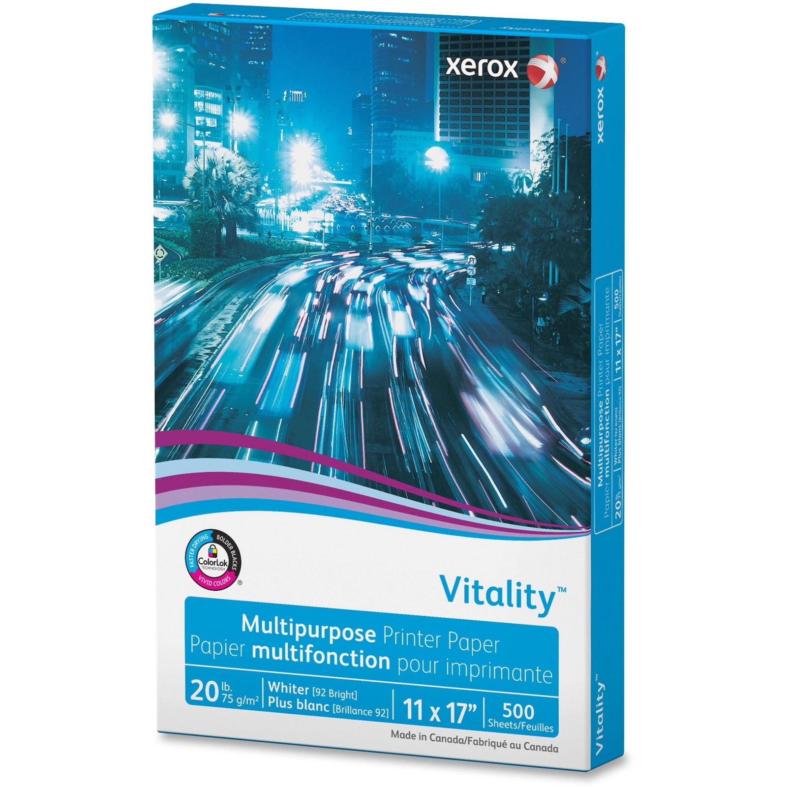 Xerox 3R3761 Business Paper 11×17 20lb 92 Bright White 500 Sheets
