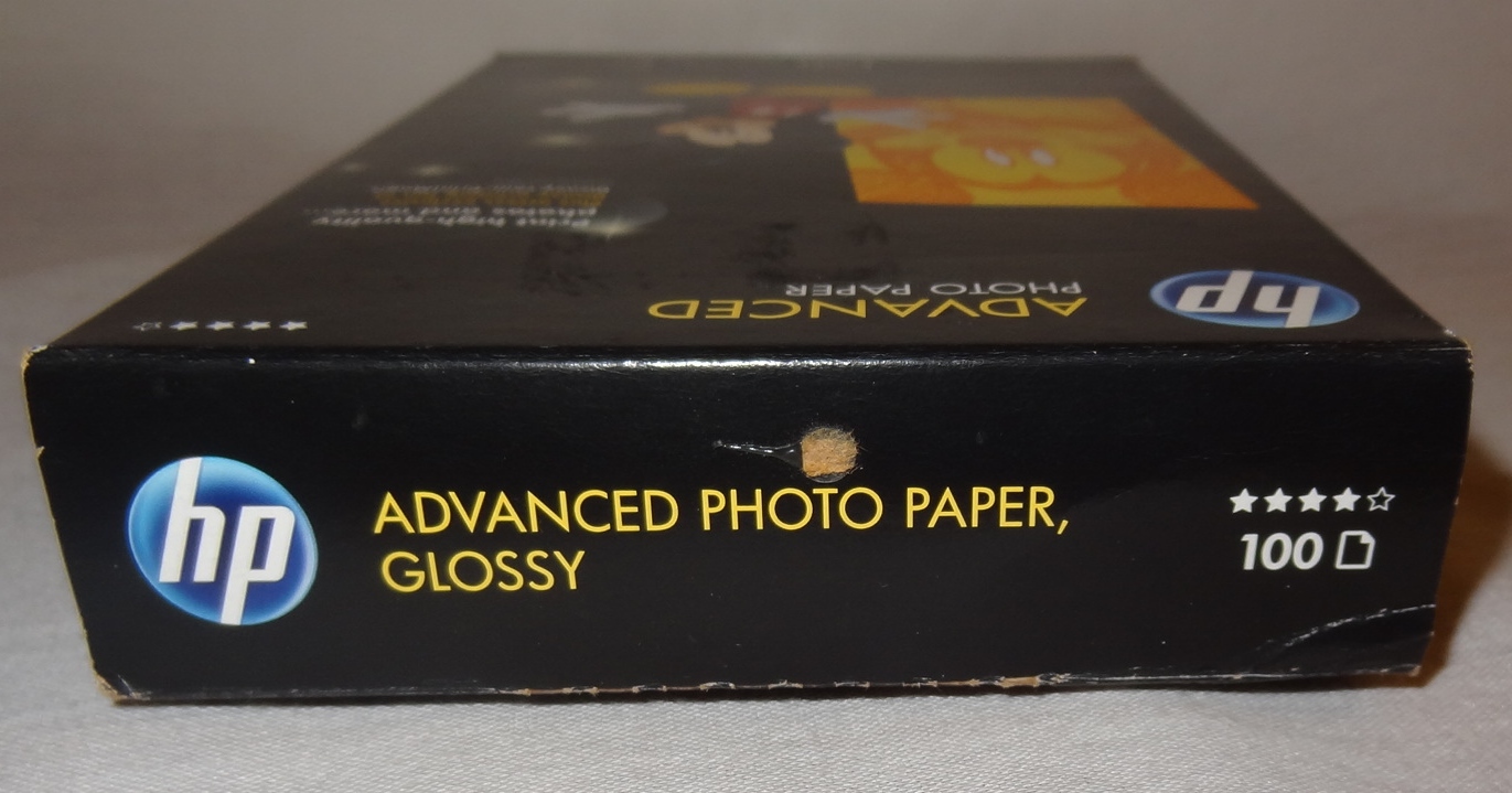 Unopened Disney HP Advanced 4 X 6 Glossy Photo Paper 100 Count Q2238A 2010