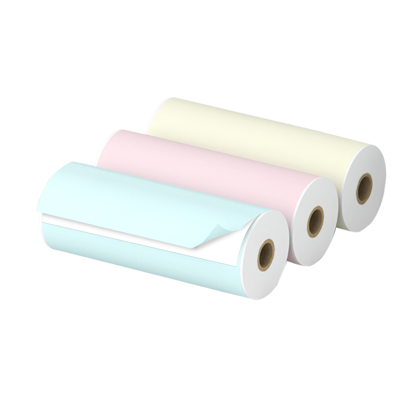 77 x 30mm Self-Adhesive Color Thermal Paper Sticker BPA-Free N2Z3