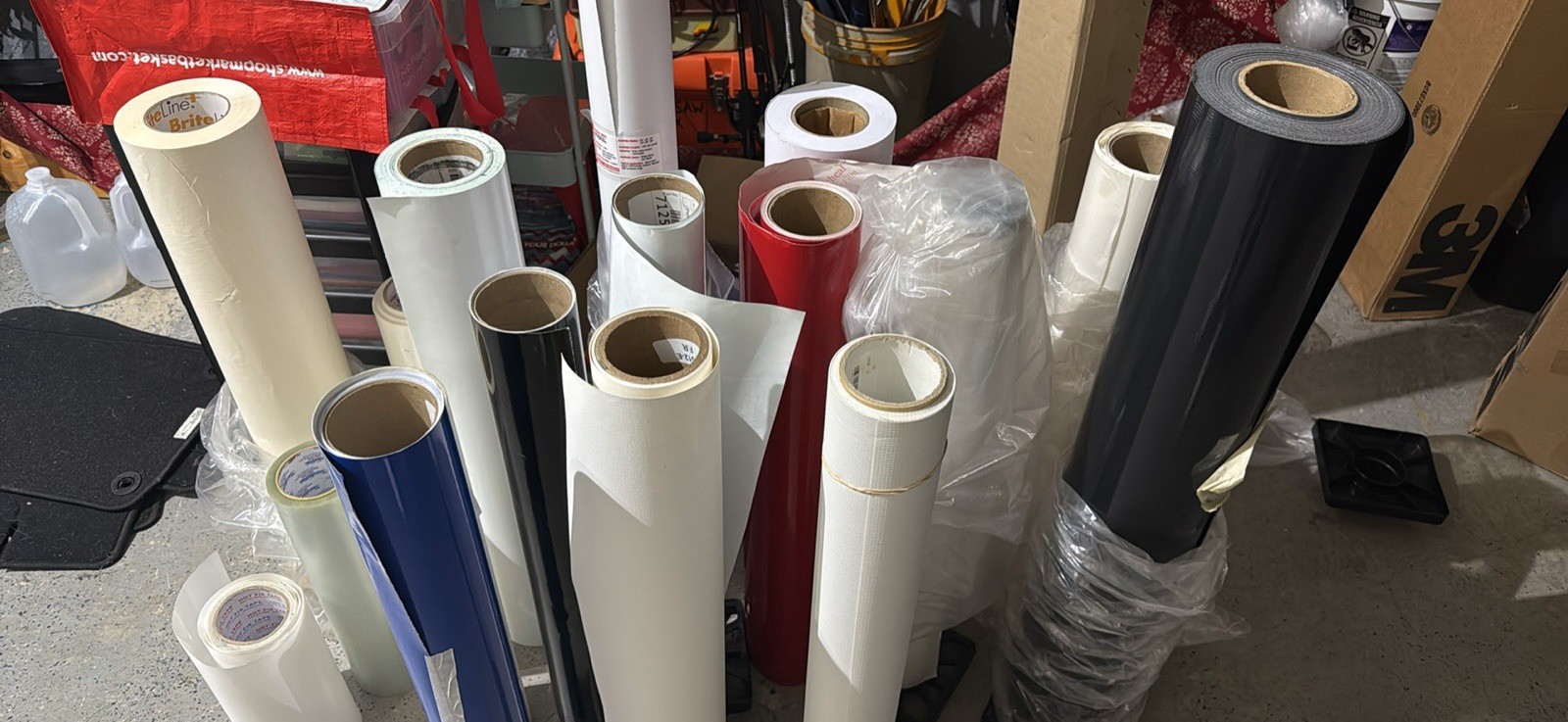 Vinyl printer paper and other sorts