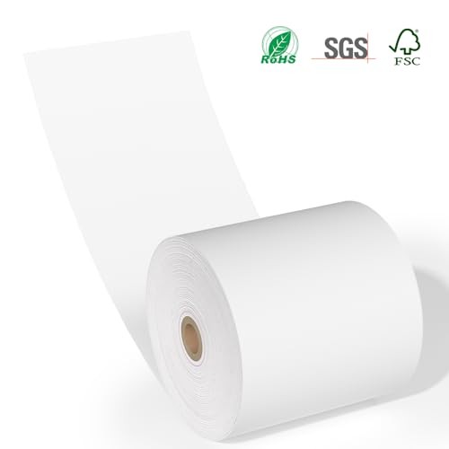 15 Rolls 3 1/8 x 230 Thermal Paper Receipt Rolls 55 GSM Premium Quality Thick