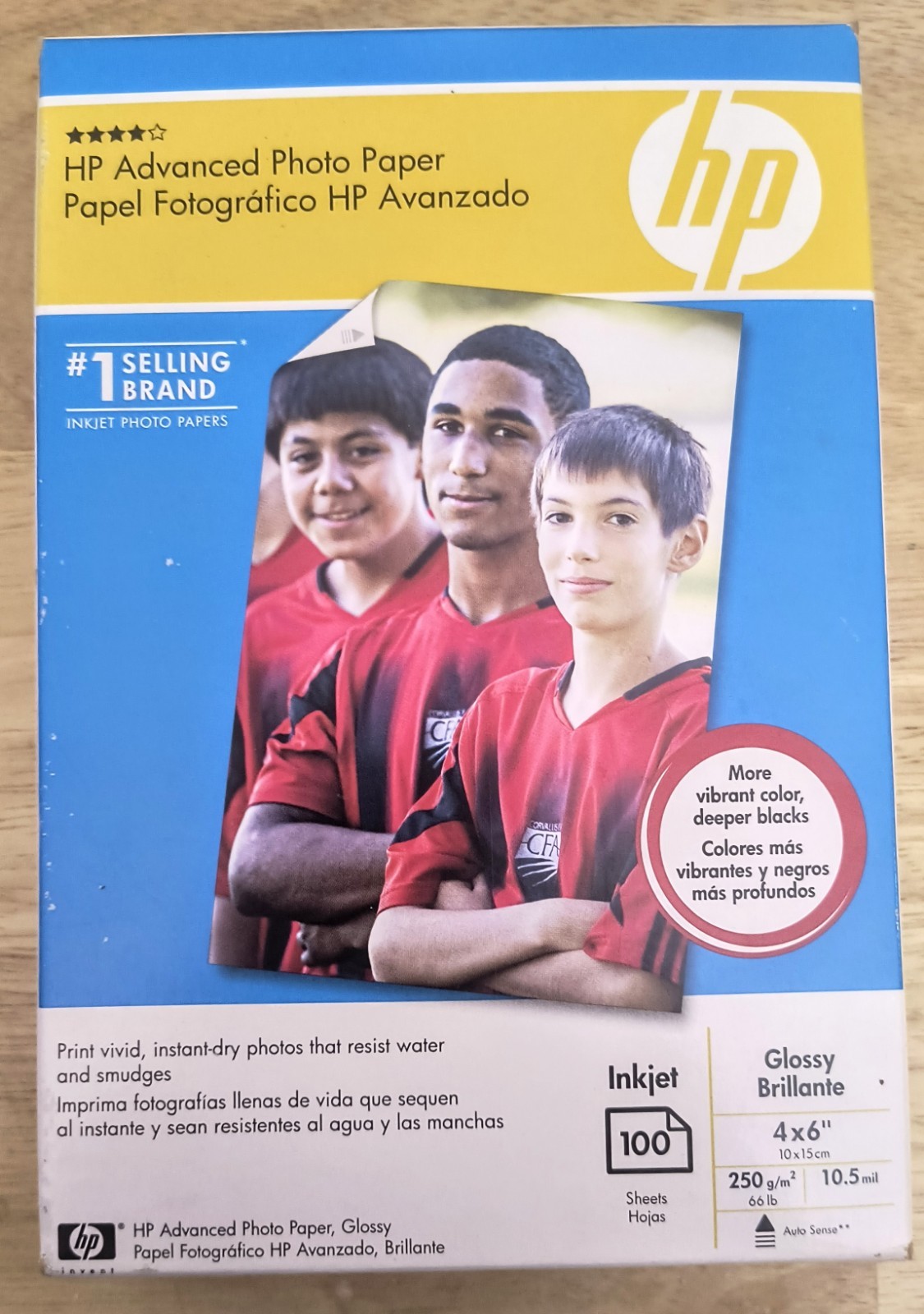PHOTO PAPER Hewlett Packard Q6638A 4 x 6 inch Glossy Printer Paper – 100 Sheets