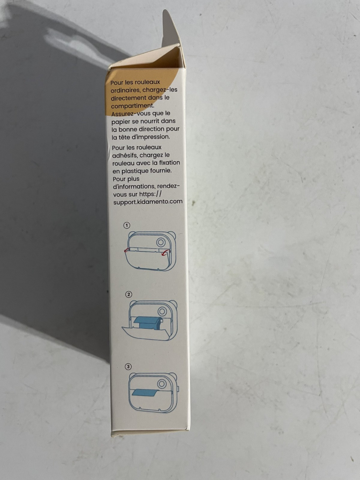 Kidamento Kids Camera Paper Refill + Sticker Rolls (5 Rolls) Up To 300 Prints