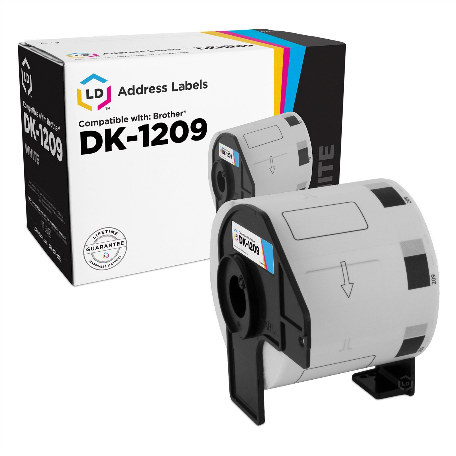 Compatible Address Labels for Brother DK-1209 1.1 inch x 2.4 inch (1 Pk of 800)