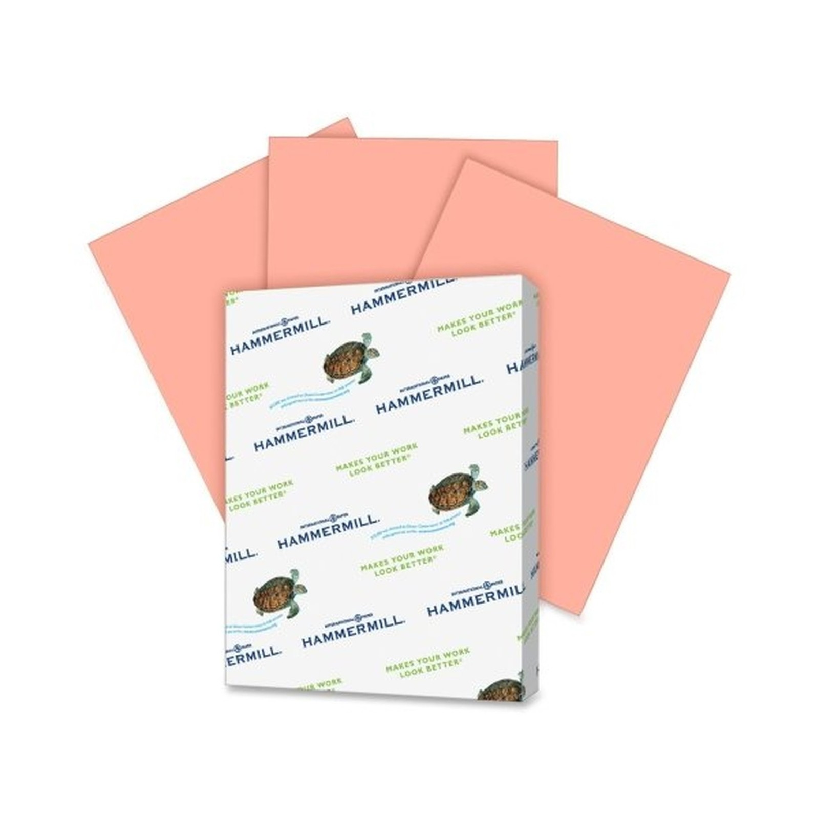 Hammermill Colored Copy Paper, 20Lb, 8-1/2″x11″, 500/RM, Salmon