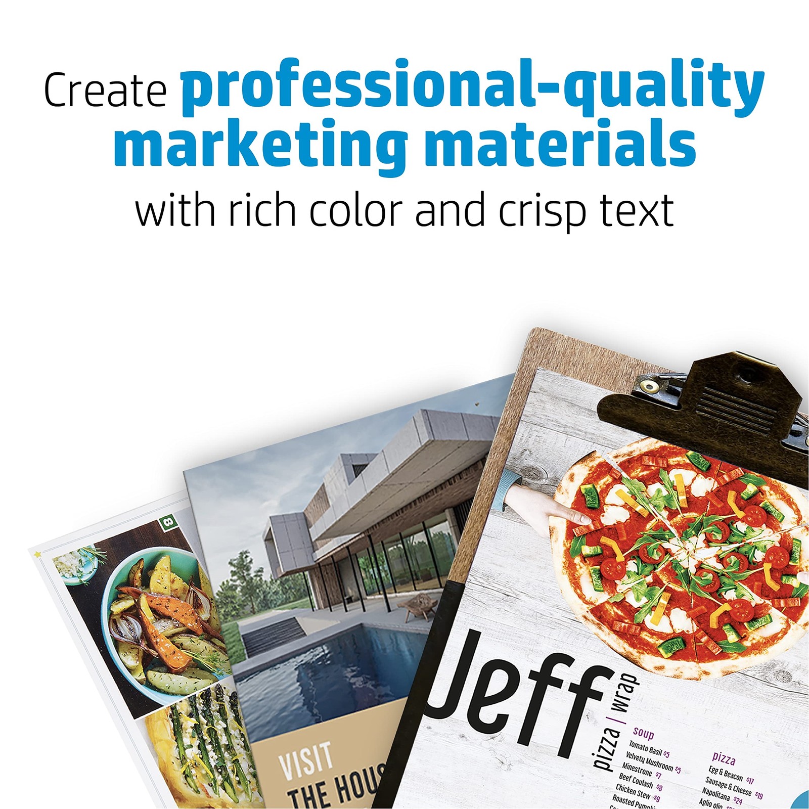 HP Laser Brochure/Flyer Paper White Q6543A