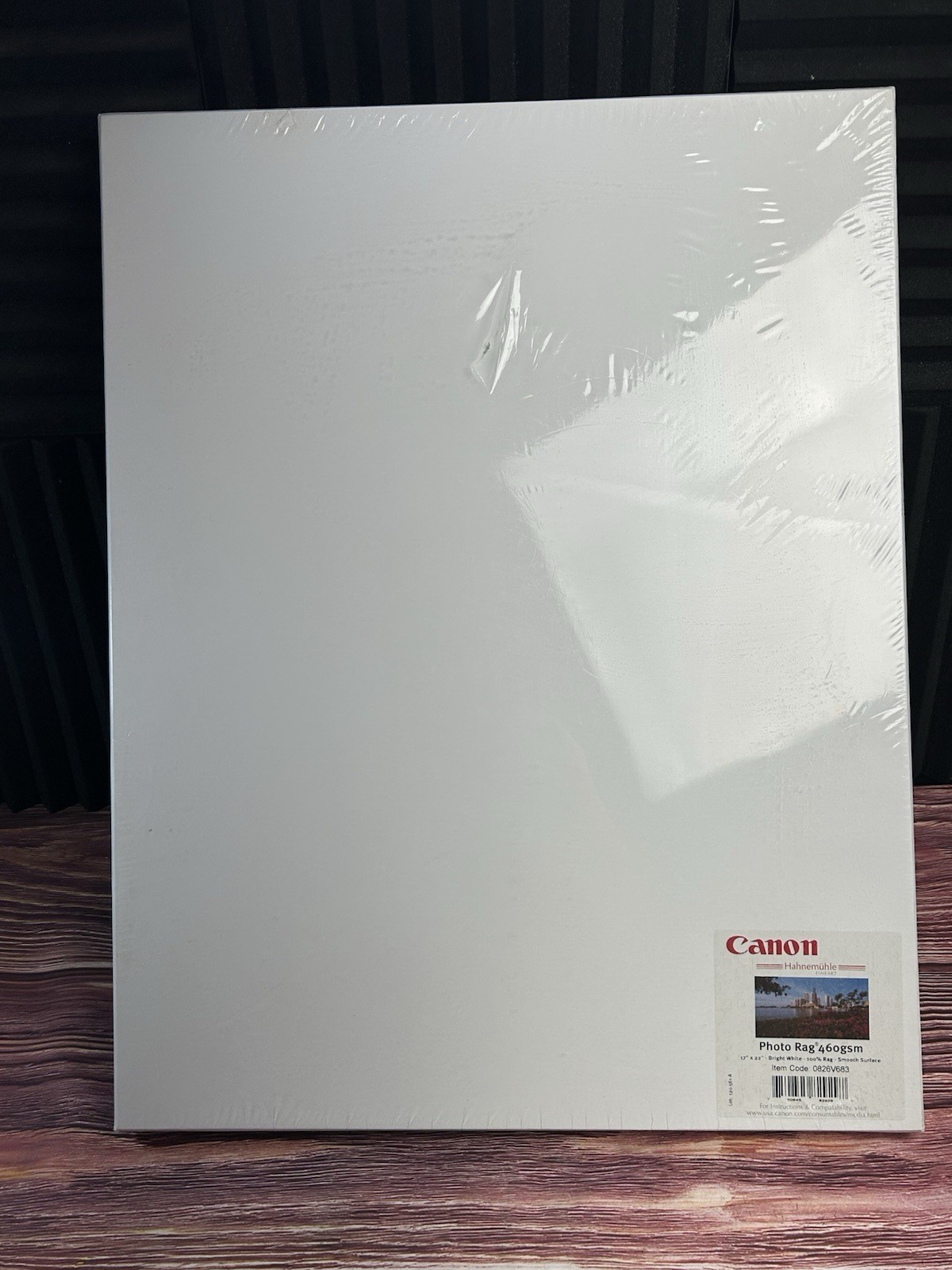 Canon Hahnemuhle Photo Rag 460gsm 17×22 20 Sheeets Sealed Fine Art Paper NOS
