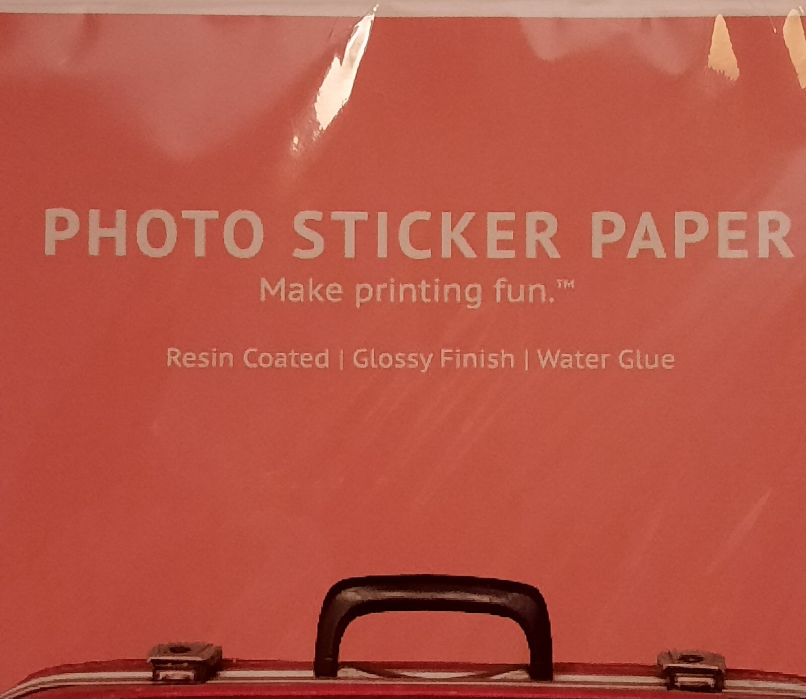 20 Sheets Glossy Sticker Paper for Inkjet Printer White Photo Paper CompAndSave