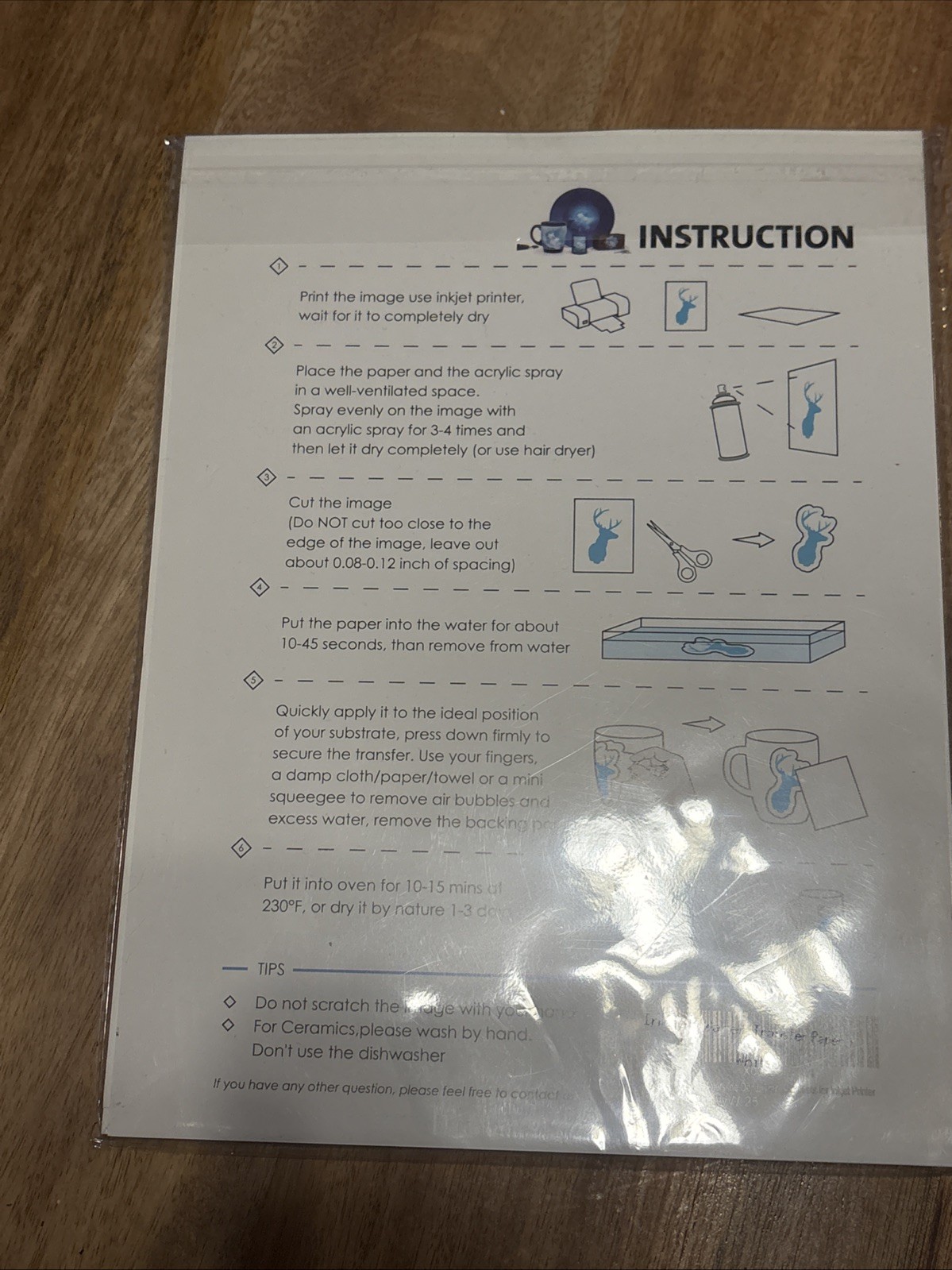 Koala Waterslide Decal Paper Inkjet Clear And White Sheets Lot