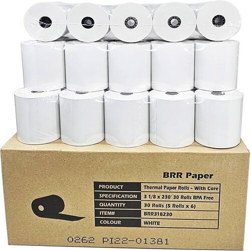 Lot of 10 STAR SP700 / SP742 Kitchen Printer Paper Rolls 3″ x 140′ 1-Ply