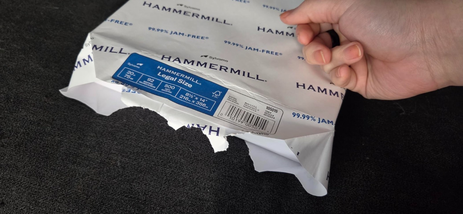 Versatile 20 lb Printer Paper 8.5 x 14 – 500 Sheets, Perfect for Legal Documents