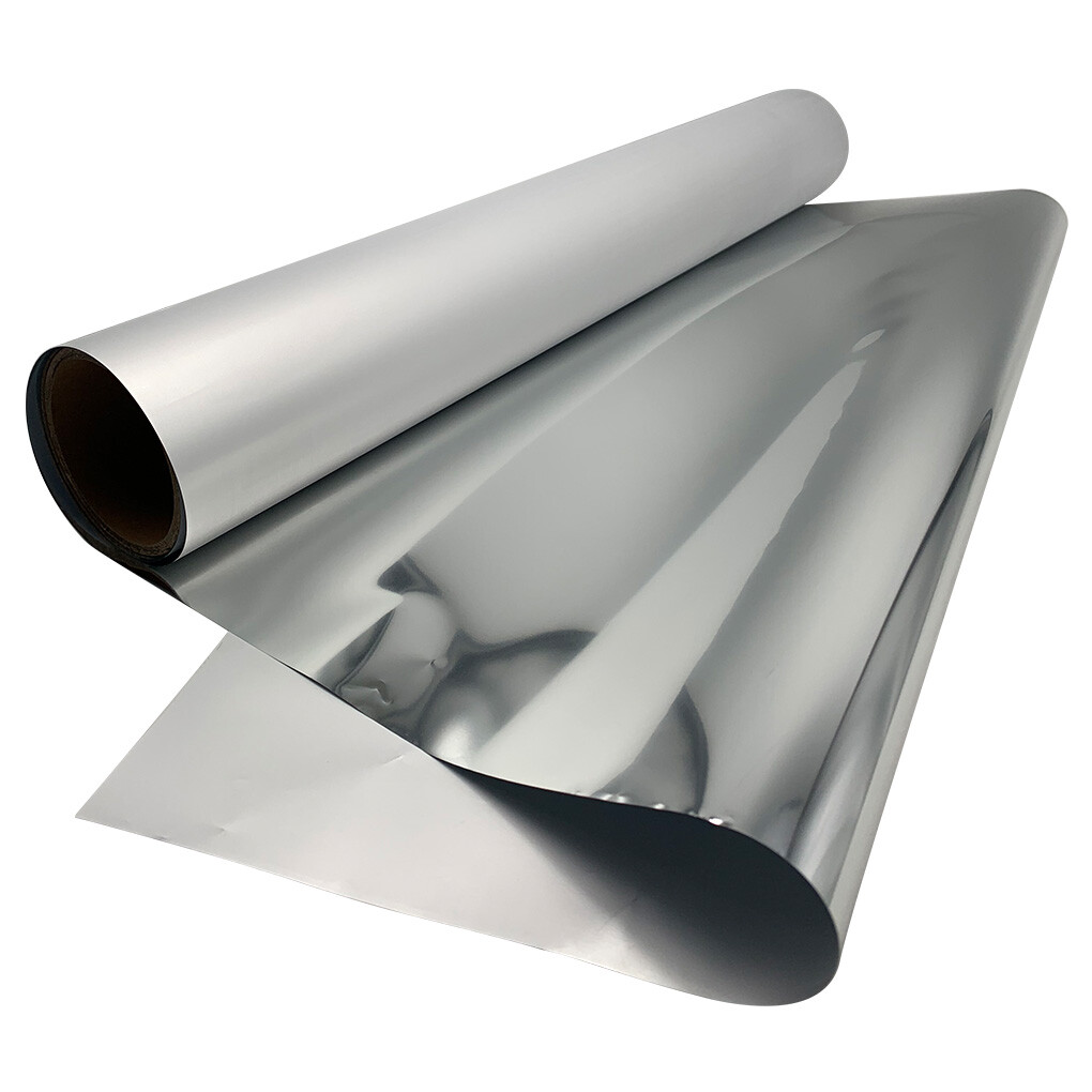 24in x 164ft Gold / Silver DTF Foil Film Roll DTF Transfer Film Roll Cold Peel