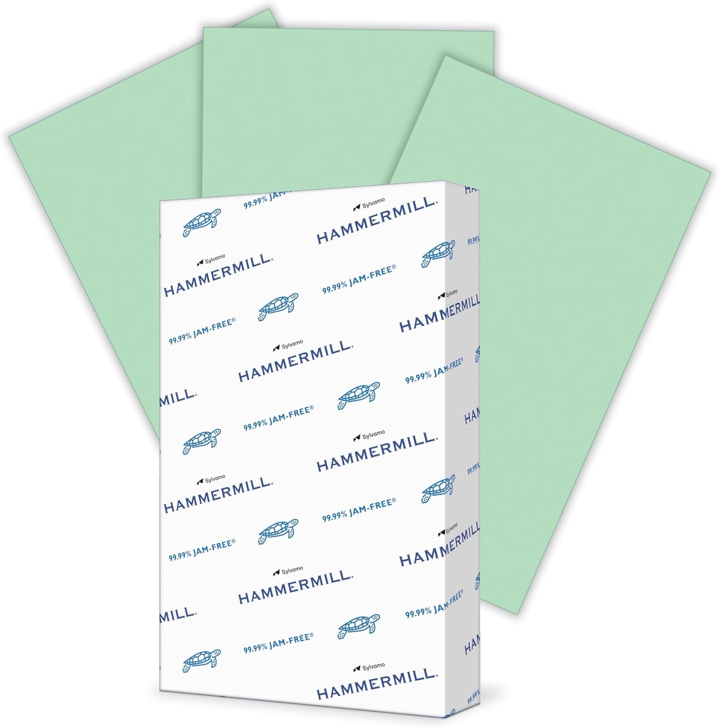 Colored Paper 20 lb Green, 8.5 x 14 Inch, 500 Sheets for Creative Projects