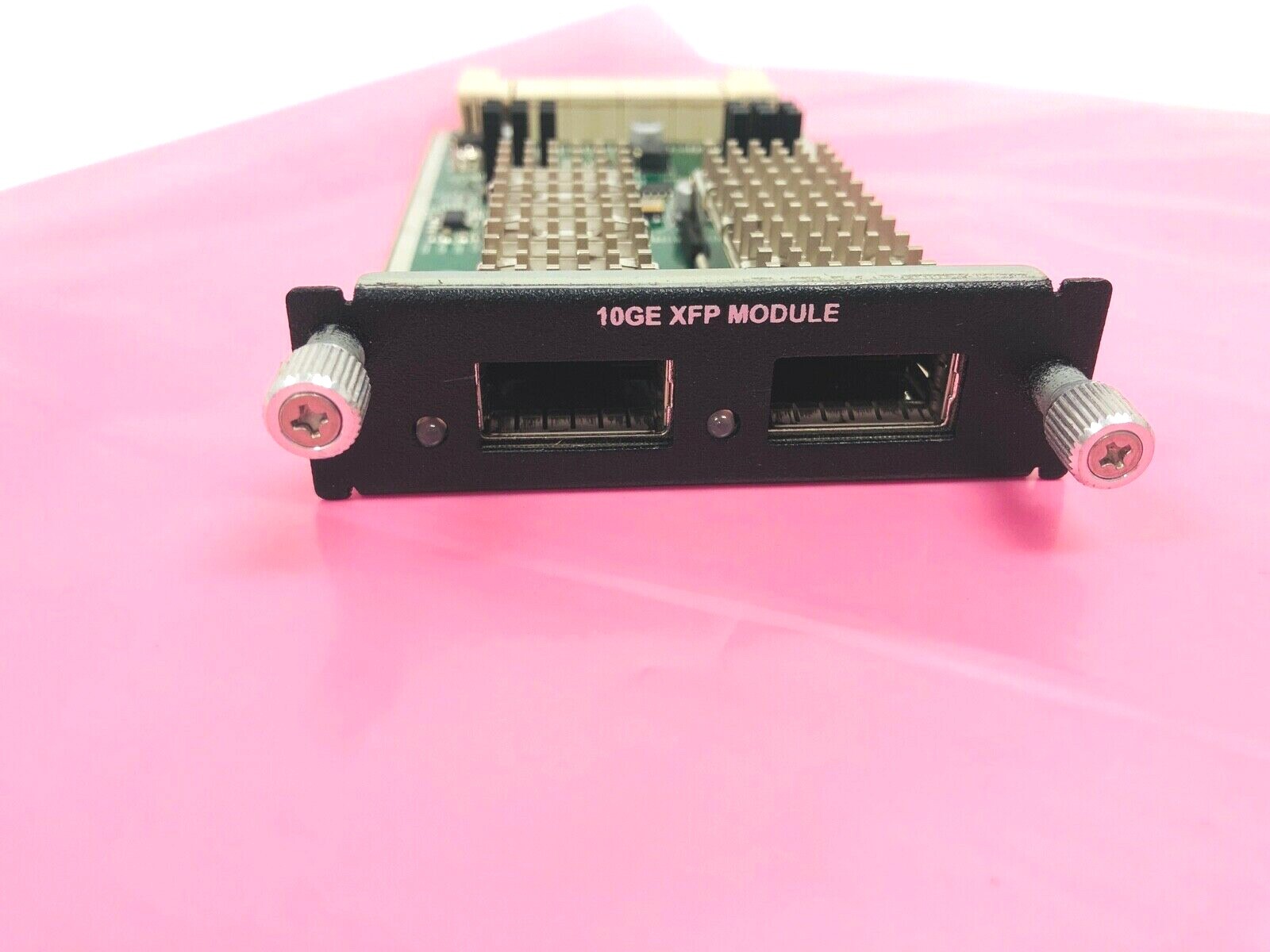 Dell 0FJ727 10GE XFP Dual Port Fiber Stacking Module. **UNTESTED**
