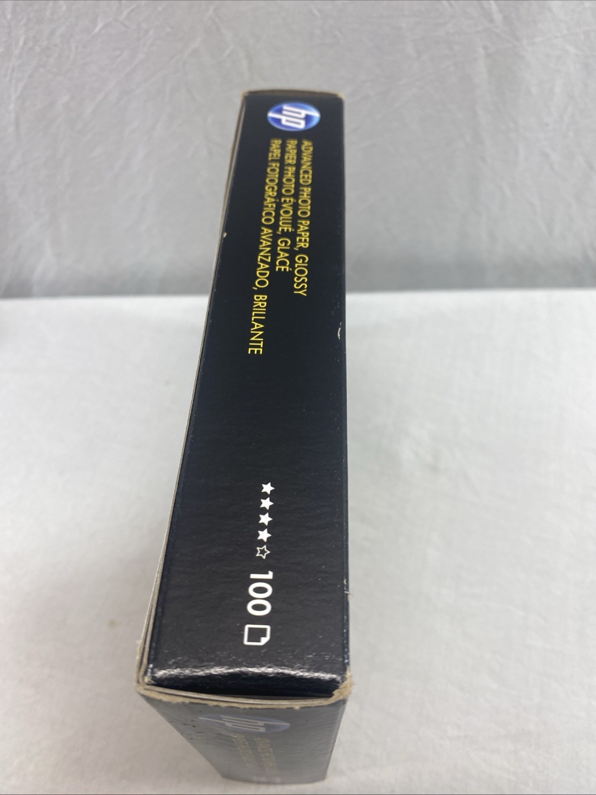 HP Advanced Photo Paper 66 lbs. Glossy 4 x 6 100 Sheets/Pack Q6638A New Sealed