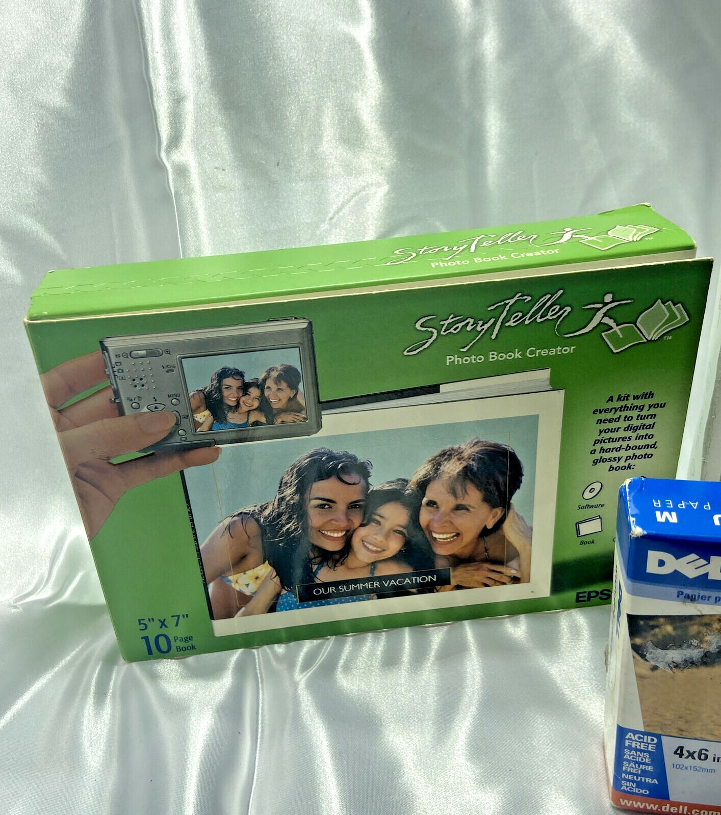 Lot of 3 – HP Dell 4×6 in. Photo Paper and Epson Photo Book Creator – NEW