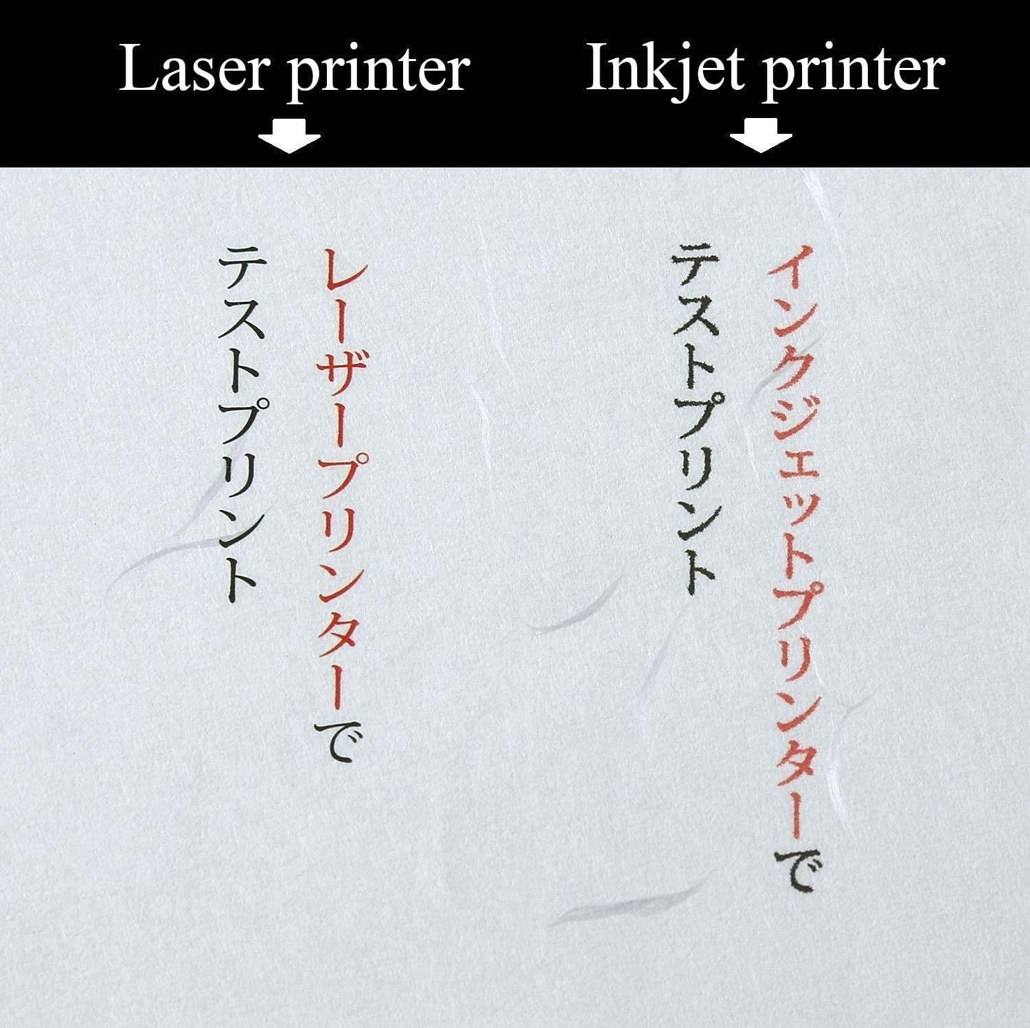 Washi Paper Printable A4 Printer Paper (50 Sheets), TAIREISHI Japanese Paper for
