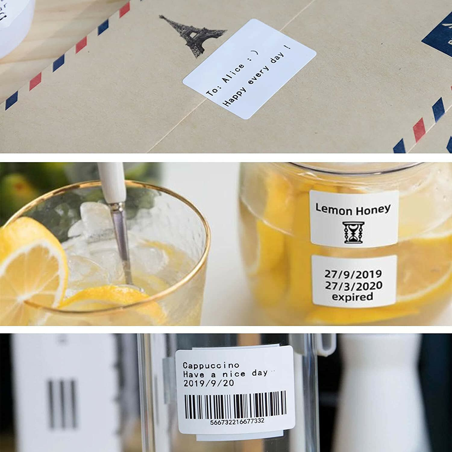 1 Roll 40x30mm Self-Adhesive Thermal Label Phomemo Printer Paper for M110/M200