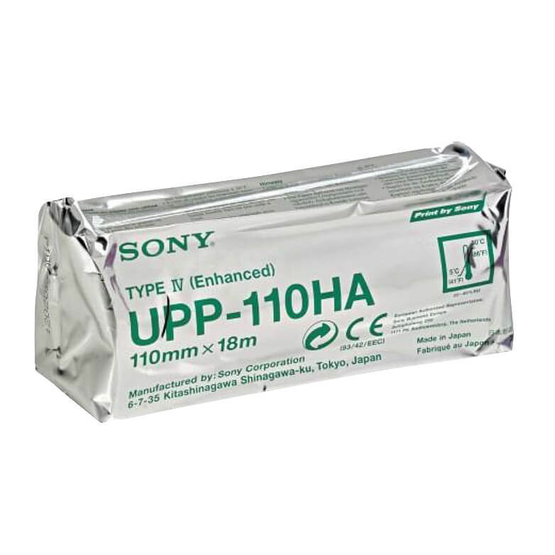 SONY UPP-110HA Enhanced Printer Paper – Genuine SONY – Box of 10 Rolls
