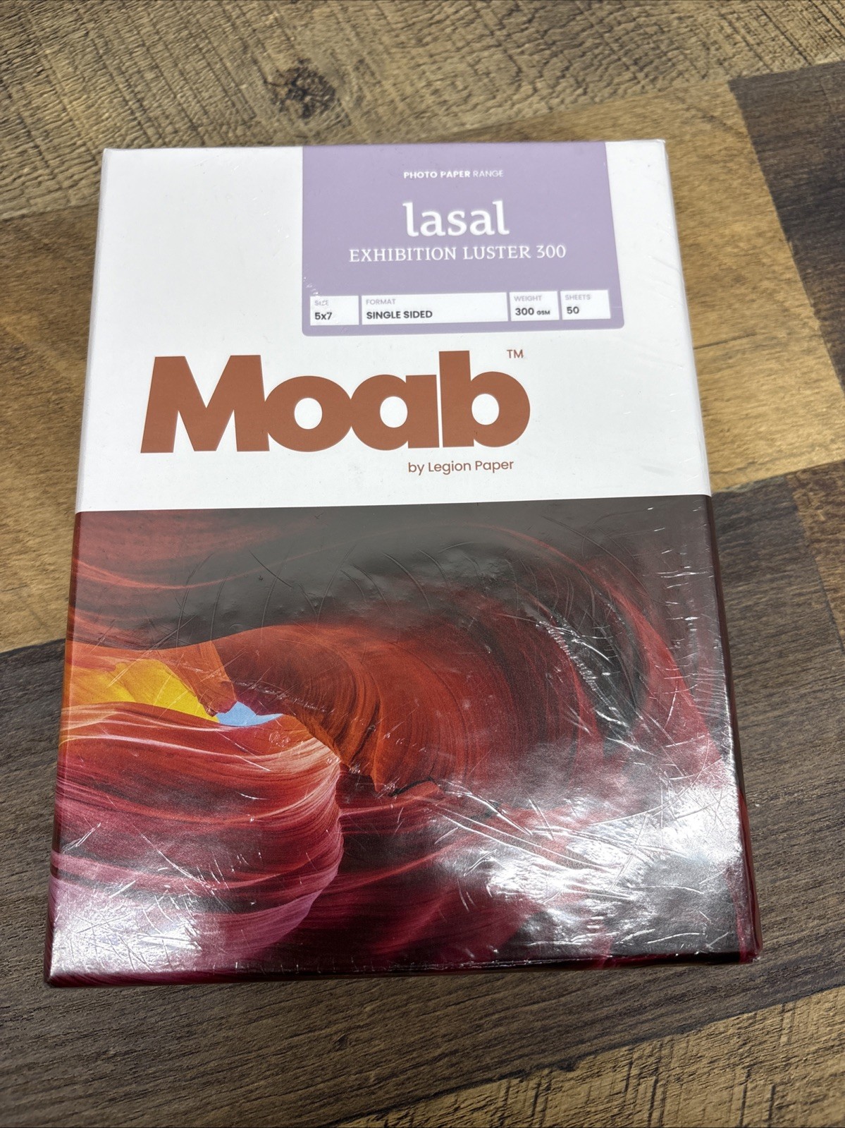 Moab Lasal Exhibition Luster 300, Archival Luster 300 gsm, 11 mil., Inkjet Paper