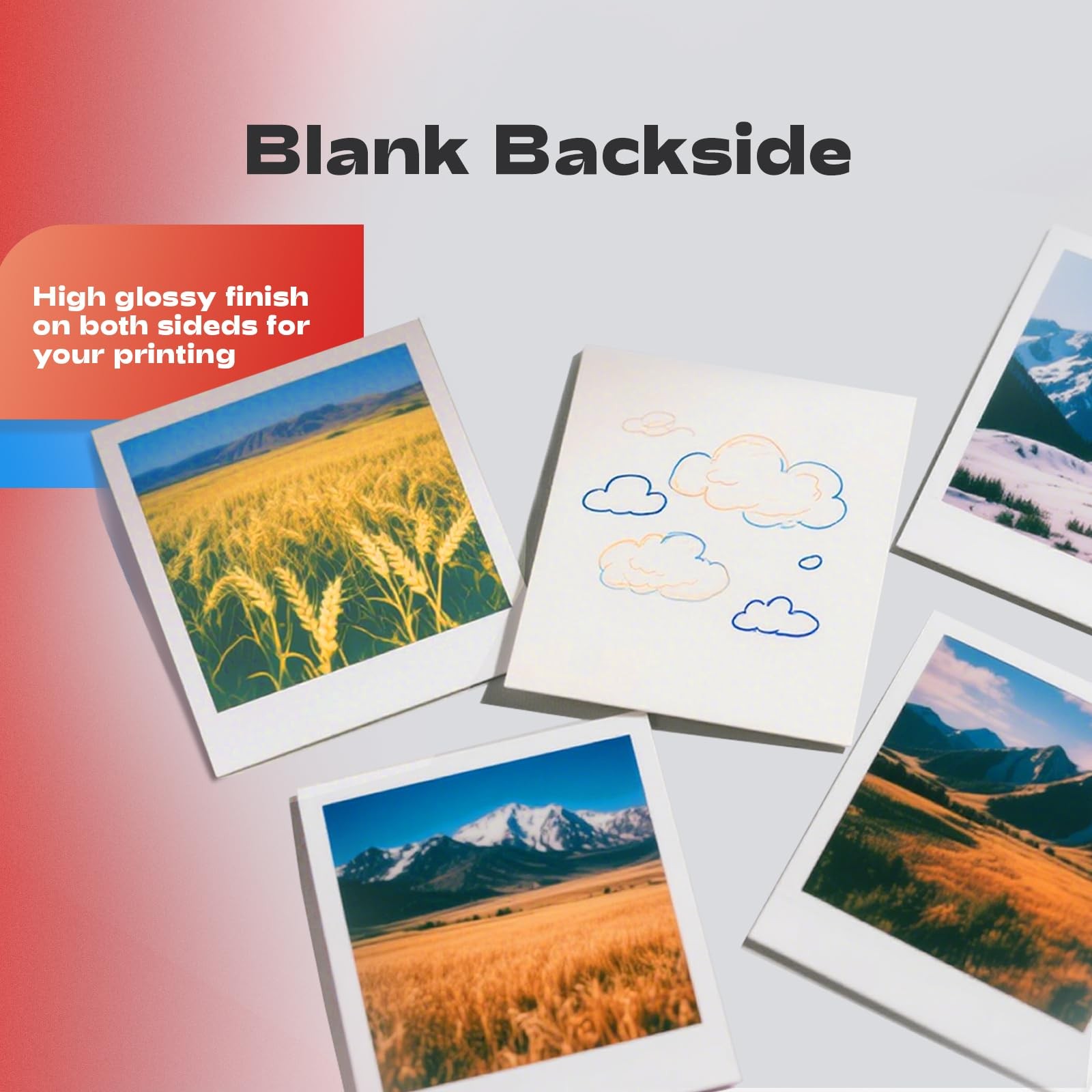 220 Sheets Double Sided Glossy Photo Paper 8.5×11 Inch 32lb A4 Inkjet Printer