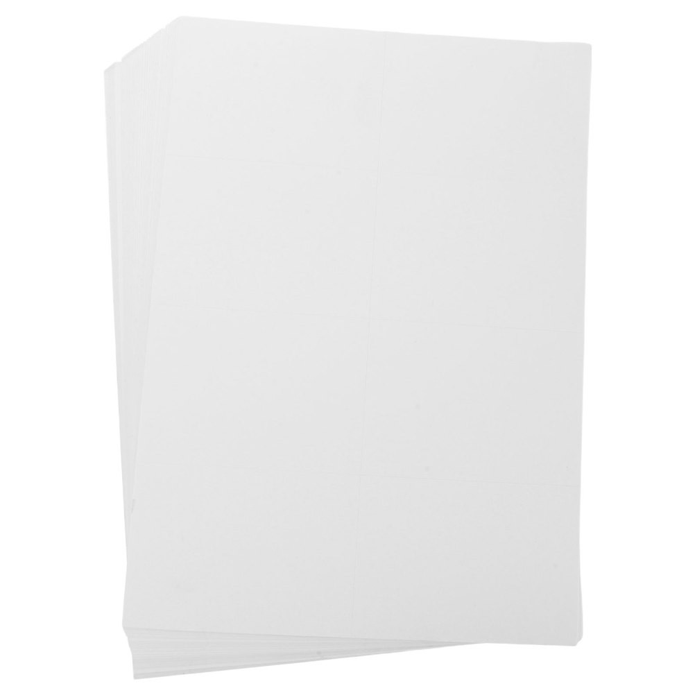 50 Pcs Printable Sticker Paper Label Printer Matte Organization Labels