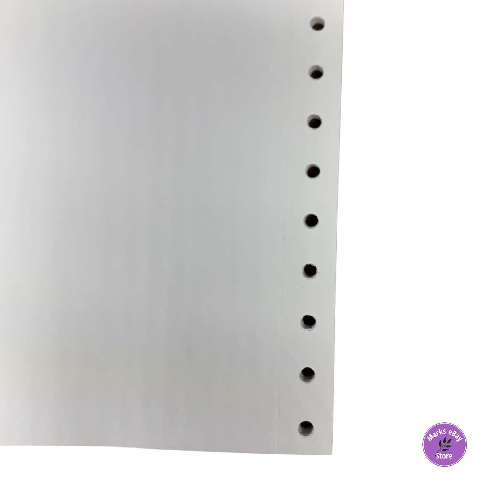 New Dot Matrix Continuous Feed Pin Feed Printer Paper 9-1/2 x 11 50 Sheets