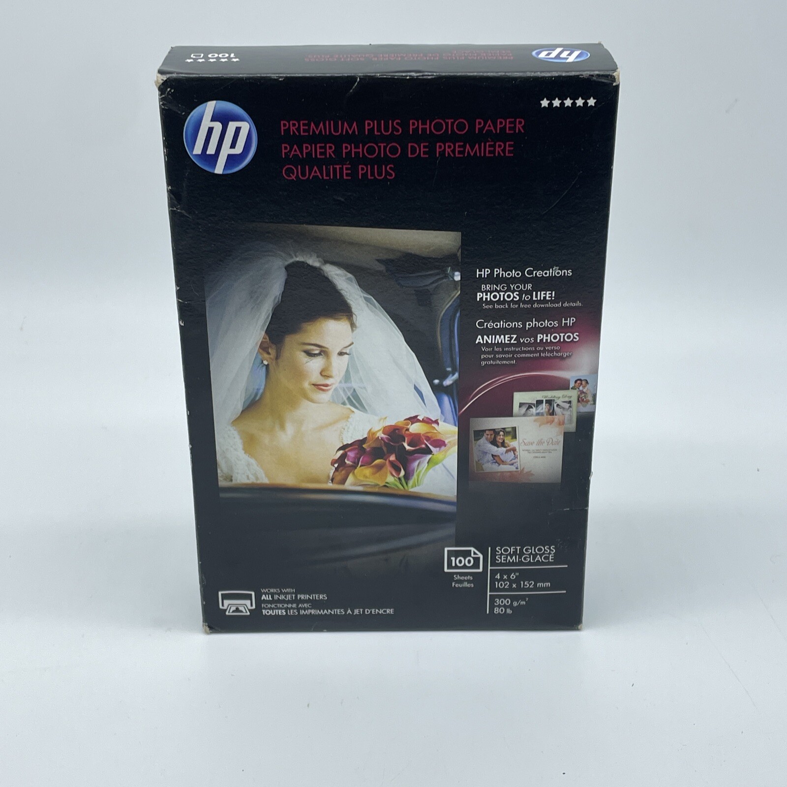 Hewlett Packard CR666A Soft-Gloss Photo Paper 4×6 100 Sheets