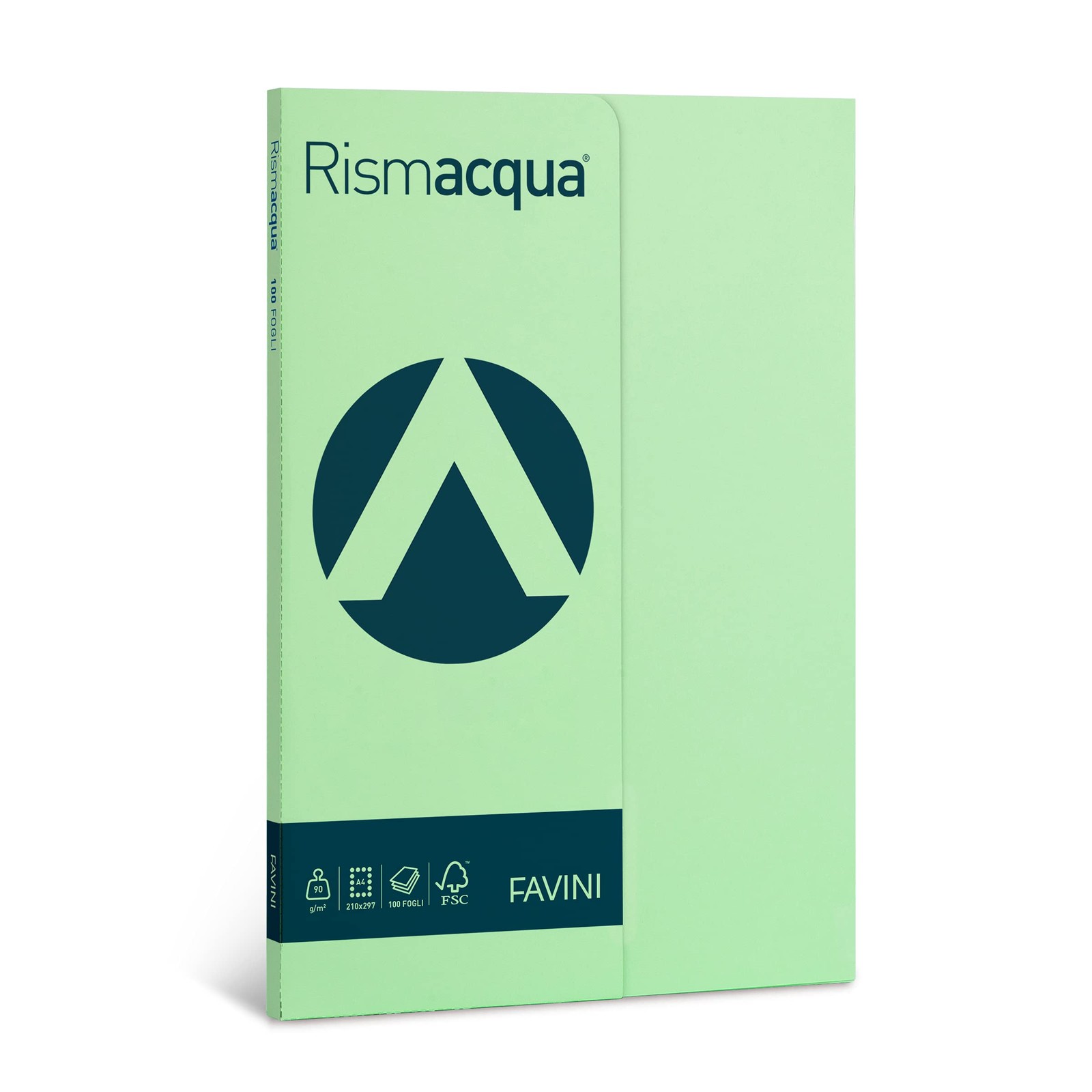 Rismacqua Small A4 100 Sheets 90gr/sqm Light Green 09
