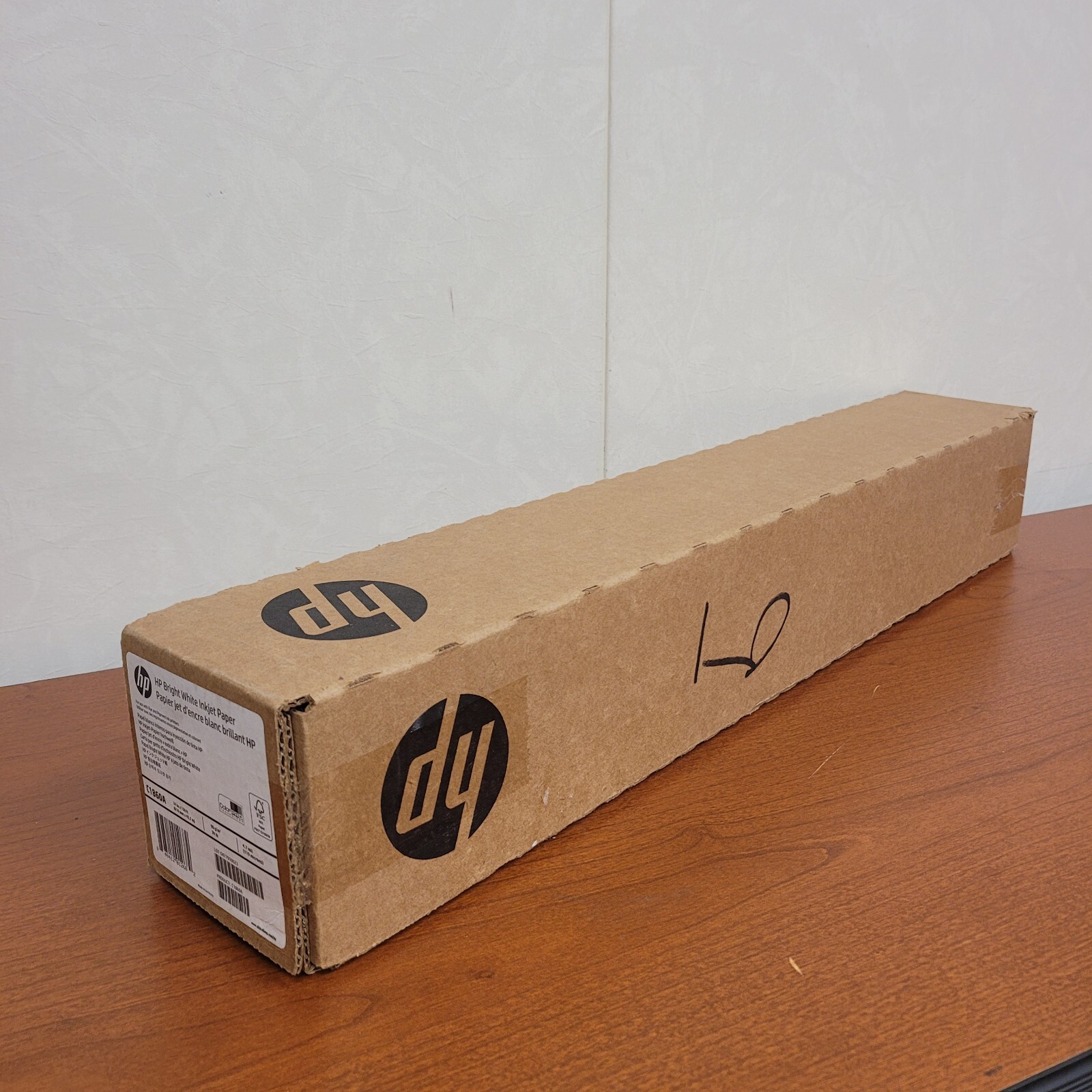 HP Bright White Inkjet Paper (24″x150′ Roll) C1860A 24 lb DesignJet ~ New In Box