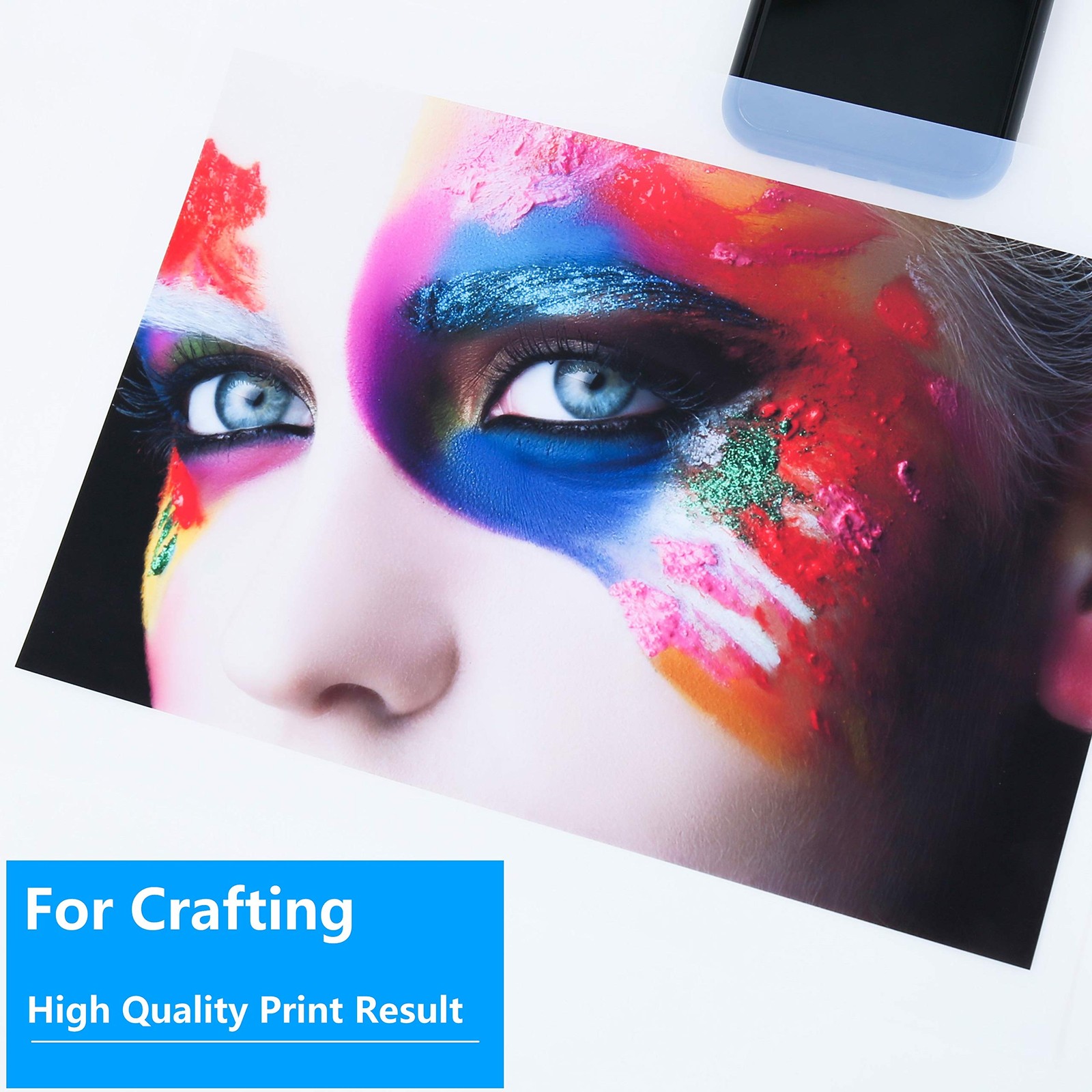 8.5×11 Inch Waterproof Inkjet Transparency Film for Silk Screen Printing 100 …