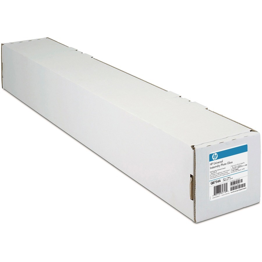 HP Universal Inkjet Print Photo Paper 42″ x 100 ft Glossy Q6576A