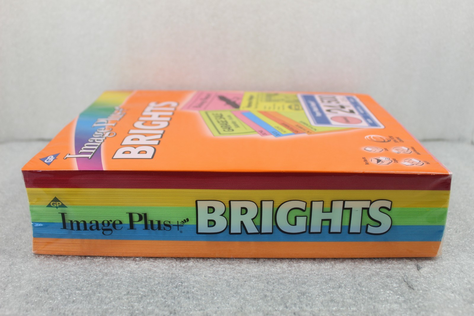 Printer Paper 8.5 x 11 Brights Colored Asstd Colors 500 Sheets 24 Lb Image Plus