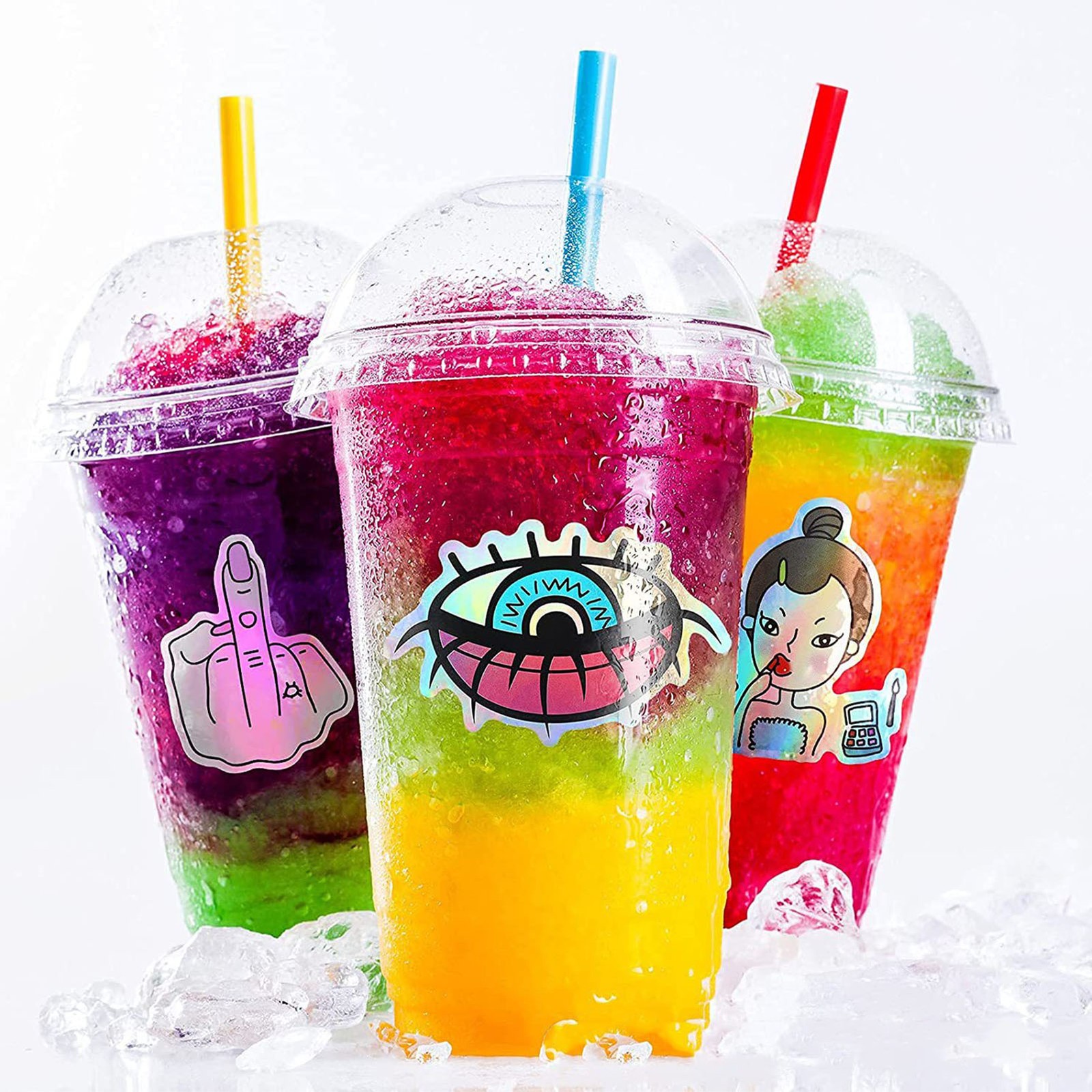 20Pcs Holographic Sticker Paper A4 Waterproof