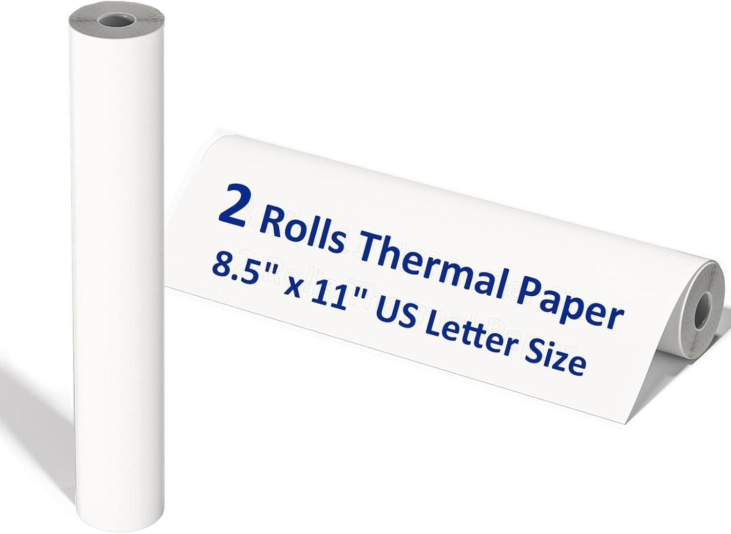 2-10 Rolls A4 Thermal Printer Paper 8.5″ x 11″ US Letter Size for M08F M832 M834