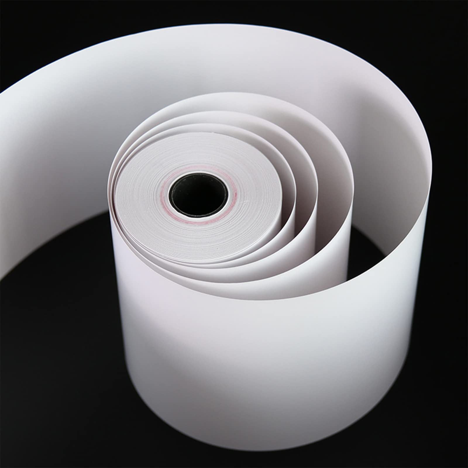 FungLam Thermal Receipt Paper Rolls 3-1/8″ x 119′ 50 Rolls, Red