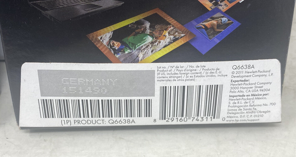 New HP Advanced Photo Glossy Q6638A Paper 2 Pack 100 Sheets 4″x6″ InkJet Printer