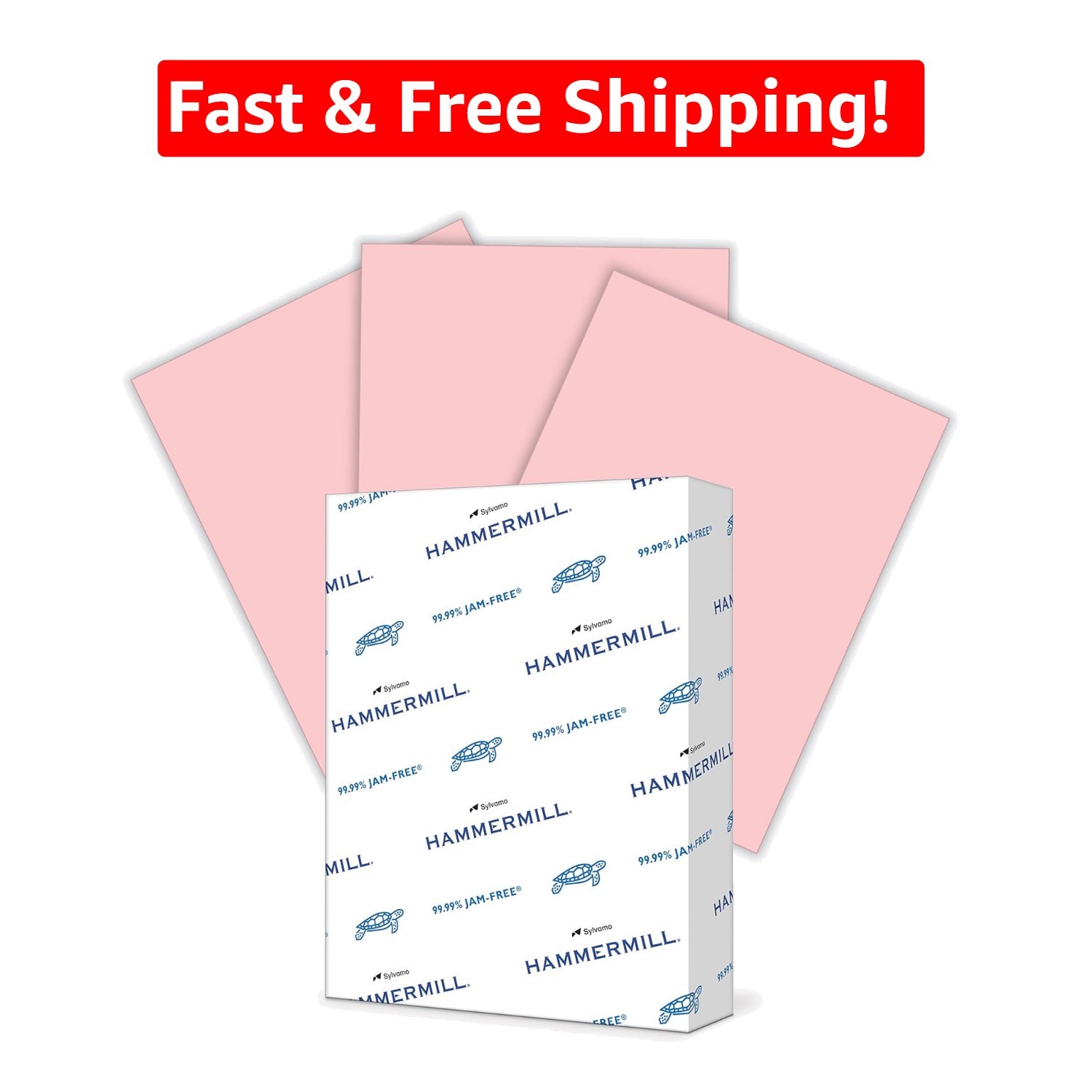 Vibrant Pink 20lb Printer Paper, 500 Sheets – Ideal for Colorful Projects