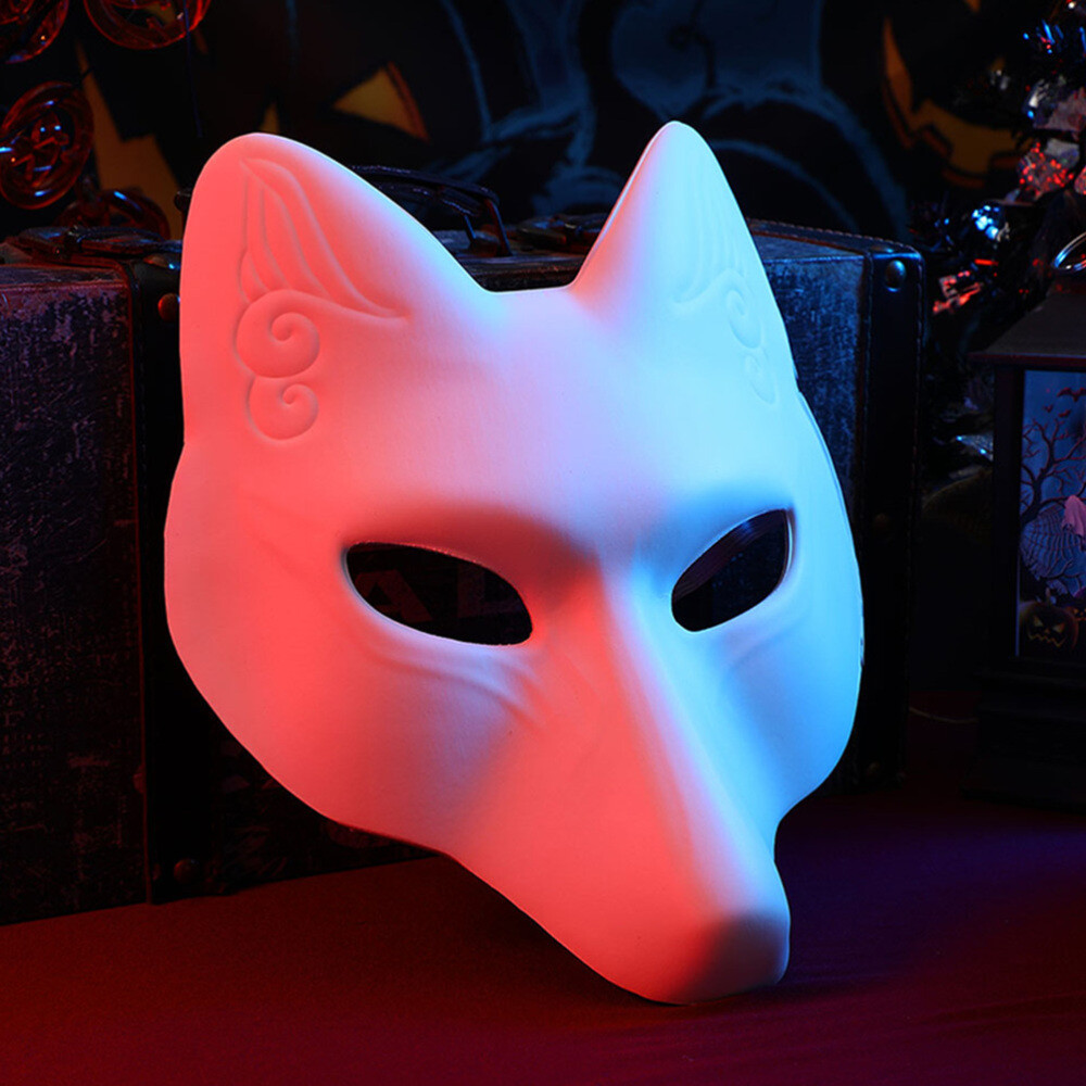 3 Pcs Fox Mask Costume Halloween Cosplay Masquerade Decorate Diy Masks