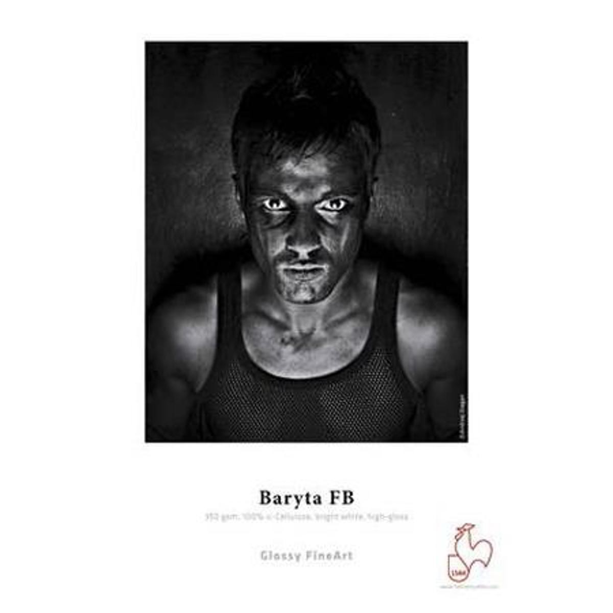 Hahnemuhle Baryta FB High-Gloss Fine Art Paper (17×22″), 25 Sheets #10641481