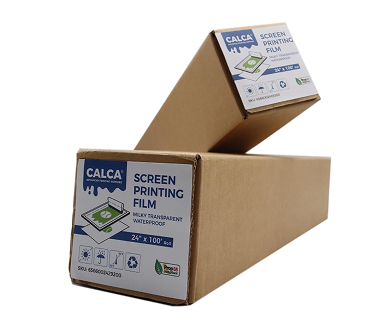 CALCA Waterproof Inkjet Milky Transparency Film for Silk Screen Printing, Mil…